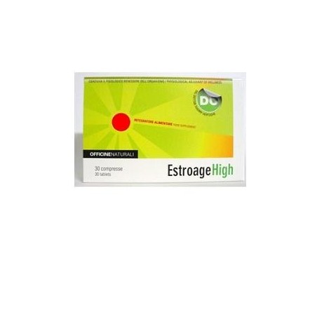 Estroage High 850 mg - Integratore per i disturbi da ciclo mestruale 30 compresse Estroage High 850 mg - Integratore per i disturbi da ciclo mestruale 30 compresse