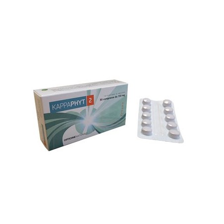 Kappaphyt 2 750 mg - Integratore antiossidante e per le difese immunitarie 30 compresse Kappaphyt 2 750 mg - Integratore antiossidante e per le difese immunitarie 30 compresse