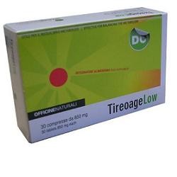Tireoage Low 850 mg - Integratore per il riequilibrio metabolico 30 compresse