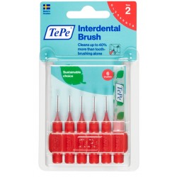 TePe Scovolino per igiene interdentale 6 pezzi 0,5 mm rosso