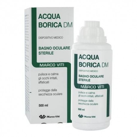 Marco Viti Acqua Borica per bagno oculare sterile 500 ml