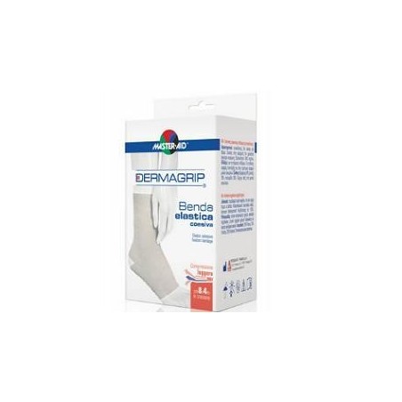Master Aid Dermagrip Benda elastica autobloccante 10 cm x 4 m Master Aid Dermagrip Benda elastica autobloccante 10 cm x 4 m