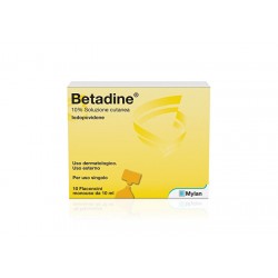 Betadine 10% soluzione cutanea 10 flaconcini monouso 10 ml