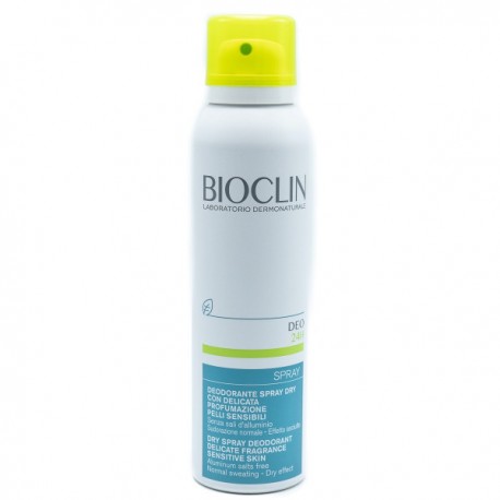Bioclin Deo 24H Spray dry deodorante profumato effetto asciutto 50 ml