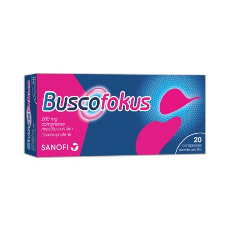 Buscofokus 20 compresse rivestite 200 mg Buscofokus 20 compresse rivestite 200 mg