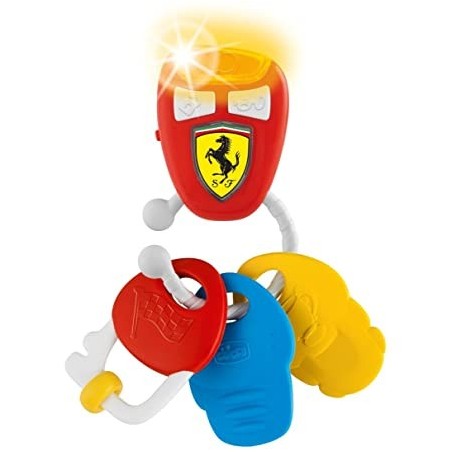 Chicco Chiavi elettroniche Ferrari gioco per bambini dai 3 mesi Chicco Chiavi elettroniche Ferrari gioco per bambini dai 3 mesi