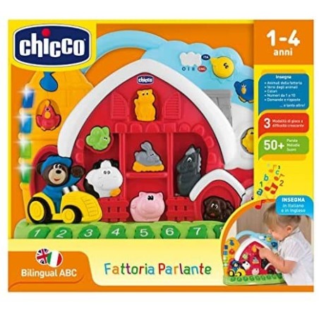 Chicco Fattoria Parlante gioco per bambini da 1 a 4 anni Chicco Fattoria Parlante gioco per bambini da 1 a 4 anni