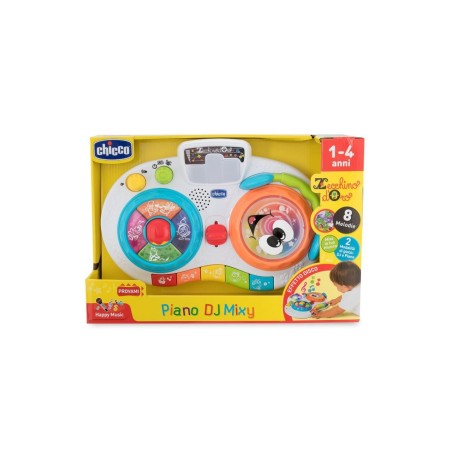 Chicco Piano Dj Mixy Giocattolo per bambini da 1 a 4 anni Chicco Piano Dj Mixy Giocattolo per bambini da 1 a 4 anni