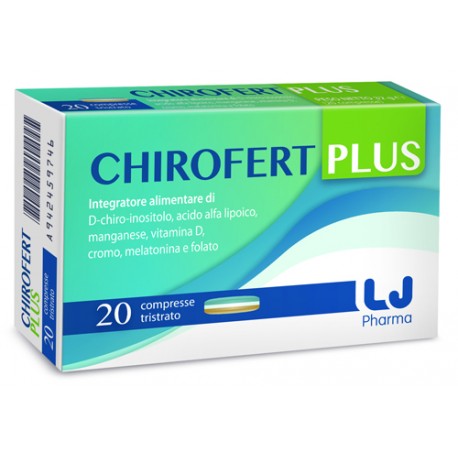 Chirofert Plus integratore per fertilità e ovaio policistico 20 compresse