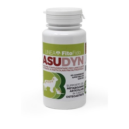 Asudyn 60 compresse - Mangime complementare per cani e gatti Asudyn 60 compresse - Mangime complementare per cani e gatti