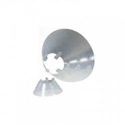 DLM Collare elisabettiano classico/opaco per cani 20 cm L 1 pezzo