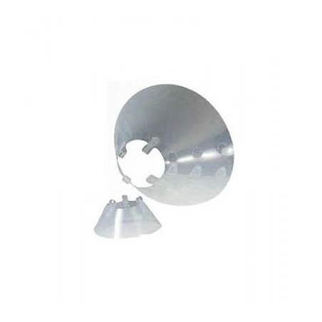 DLM Collare elisabettiano classico/opaco per cani 20 cm L 1 pezzo DLM Collare elisabettiano classico/opaco per cani 20 cm L 1 pezzo