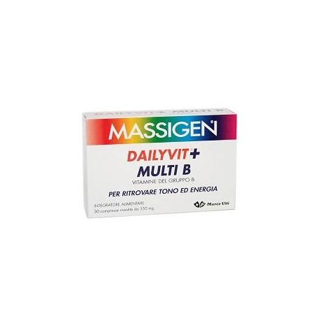 Dailyvit+ Multi B integratore di vitamine del gruppo B 30 compresse Dailyvit+ Multi B integratore di vitamine del gruppo B 30 compresse
