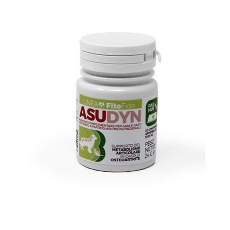 Asudyn 1200 mg integratore veterinario per osteoartrite del cane e del gatto 20 compresse