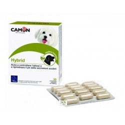 Camon Hybrid integratore per ghiandole lacrimali e salivari cani e gatti 30 compresse