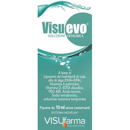 Visuevo Soluzione Oftalmica isotonica tamponata per secchezza oculare 10 ml Visuevo Soluzione Oftalmica isotonica tamponata per secchezza oculare 10 ml