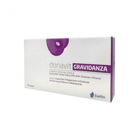 Donavit Gravidanza integratore a base di acido folico 90 capsule