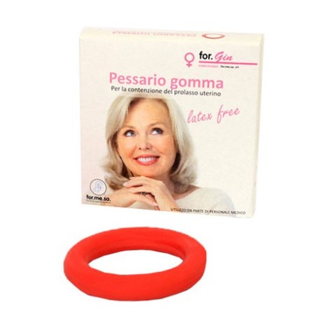 Pessario in gomma ad anello per la contenzione del prolasso uterino 75 mm Pessario in gomma ad anello per la contenzione del prolasso uterino 75 mm
