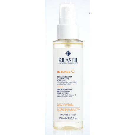 Rilastil Intense C Spray booster illuminante e antiossidante con vitamina C e acido ialuronico 100 ml