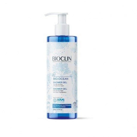 Bioclin Bio Ocean Shower Gel detergente corpo ecologico idratante 390 ml