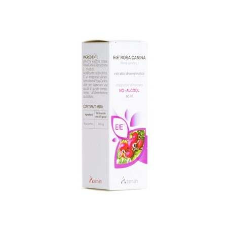 EIE Rosa canina Estratto idroenzimatico integratore ricostituente 60 ml EIE Rosa canina Estratto idroenzimatico integratore ricostituente 60 ml