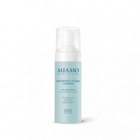 Miamo Radiance Foam Cleanser - Mousse detergente viso per uso quotidiano 150 ml