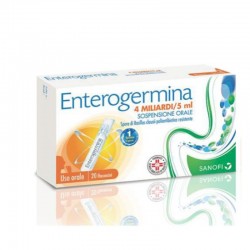 Enterogermina 4 miliardi sospensione orale 20 flaconcini 5 ml