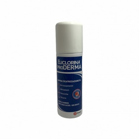Euclorina Proderma Spray cicatrizzante per vesciche abrasioni 125 ml