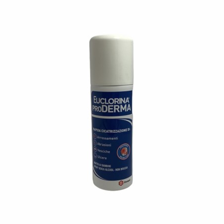 Euclorina Proderma Spray cicatrizzante per vesciche abrasioni 125 ml Euclorina Proderma Spray cicatrizzante per vesciche abrasioni 125 ml