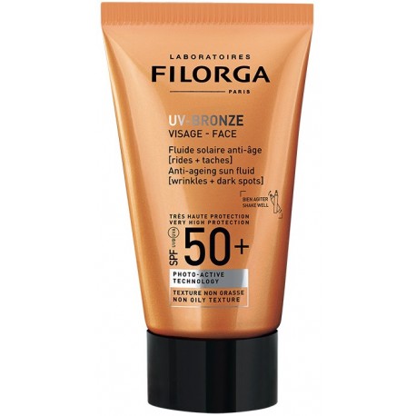 Filorga UV-Bronze Crema solare viso antirughe SPF 50+ 40 ml