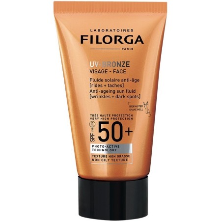 Filorga UV-Bronze Crema solare viso antirughe SPF 50+ 40 ml Filorga UV-Bronze Crema solare viso antirughe SPF 50+ 40 ml
