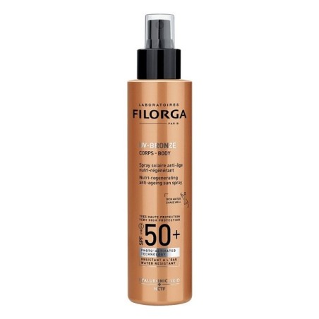 Filorga UV-Bronze Corps Spray solare anti-età SPF 50+ 150 ml Filorga UV-Bronze Corps Spray solare anti-età SPF 50+ 150 ml