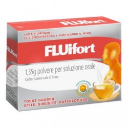 Fluifort 1,35 g polvere per soluzione orale orale 12 bustine