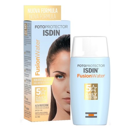 ISDIN Fotoprotector Fusion Water SPF50 Protezione solare ultraleggera 51,5 g ISDIN Fotoprotector Fusion Water SPF50 Protezione solare ultraleggera 51,5 g