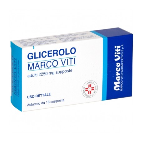 Marco Viti Glicerolo 2250 mg 18 supposte