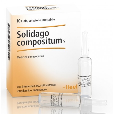 Heel Solidago Compositum Medicinale omeopatico 10 fiale da 2,2 ml l'una