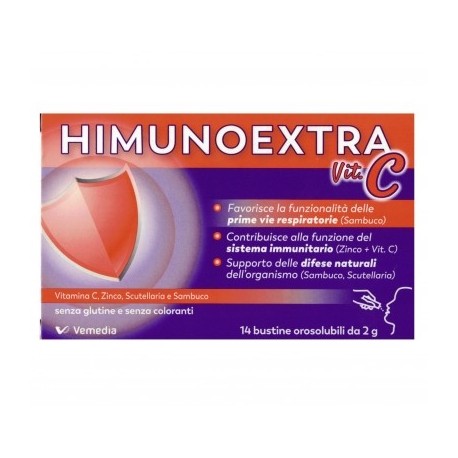 HimunoExtra C integratore per le vie respiratorie 14 bustine da 2 g