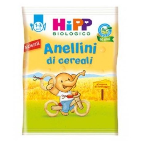 Hipp Bio Anellini di cereali snack per bambini 25 g