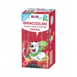 Hipp Biologico Kids Ghiacciolini frutti rossi da congelare 5 x 30 g