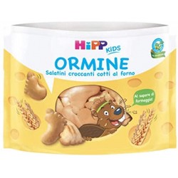 Hipp Biologico Ormine salatini croccanti gusto formaggio per bambini 28 g