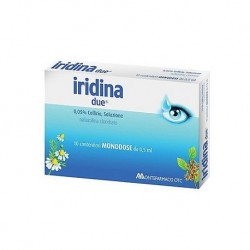 Iridina Due 0,05% collirio monodose 10 flaconcini 0,5 ml