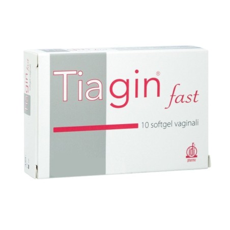 Tiagin Fast 10 ovuli vaginali soft gel Tiagin Fast 10 ovuli vaginali soft gel