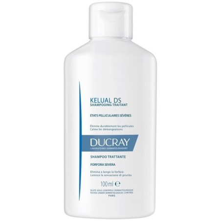 Ducray Kelual DS Shampoo trattante forfora severa per dermatite seborroica 100 ml Ducray Kelual DS Shampoo trattante forfora severa per dermatite seborroica 100 ml