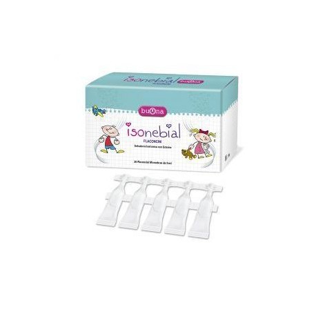 Steve Jones Buona Isonebial Kit soluzione isotonica 0,9% per lavaggi nasali 20 flaconcini monodose