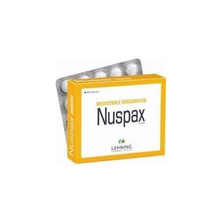 Lehning Nuspax 60 compresse - Lehning Nuspax 60 compresse -