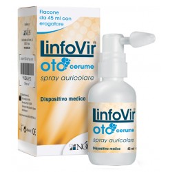 Linfovir Oto Cerume Spray auricolare per igiene delle orecchie 45 ml