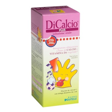 Pediatrica Dicalcio Plus - Integratore di calcio e vitamina D bambini Pediatrica Dicalcio Plus - Integratore di calcio e vitamina D bambini