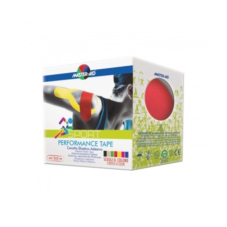 Master Aid Sport Perform Pink taping neuromuscolare 5 cm x 5 m Master Aid Sport Perform Pink taping neuromuscolare 5 cm x 5 m