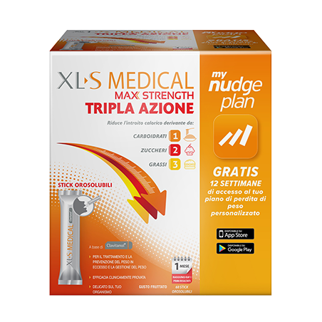 Xls Medical Max Strength 60 Stick Bustine Orosolubili Xls Medical Max Strength 60 Stick Bustine Orosolubili