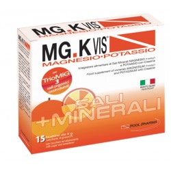 MG.K Vis Orange Magnesio potassio integratore con creatina 15 bustine